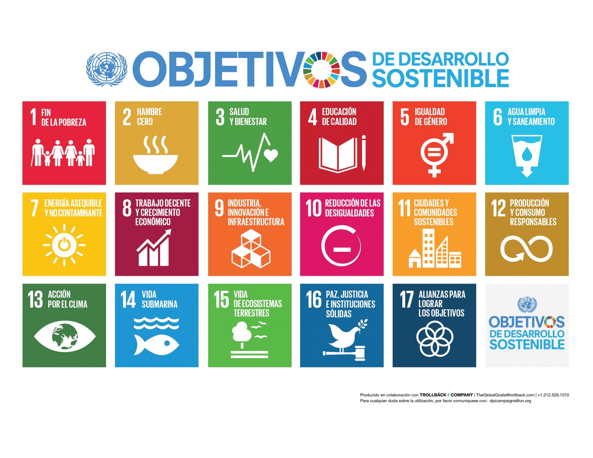 La Agenda 2030 plantea 17 objetivos y 169 metas.