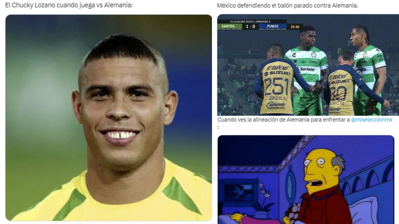 Estos son los mejores memes que dejó el partido entre México y Alemania, y que circulan en las redes sociales