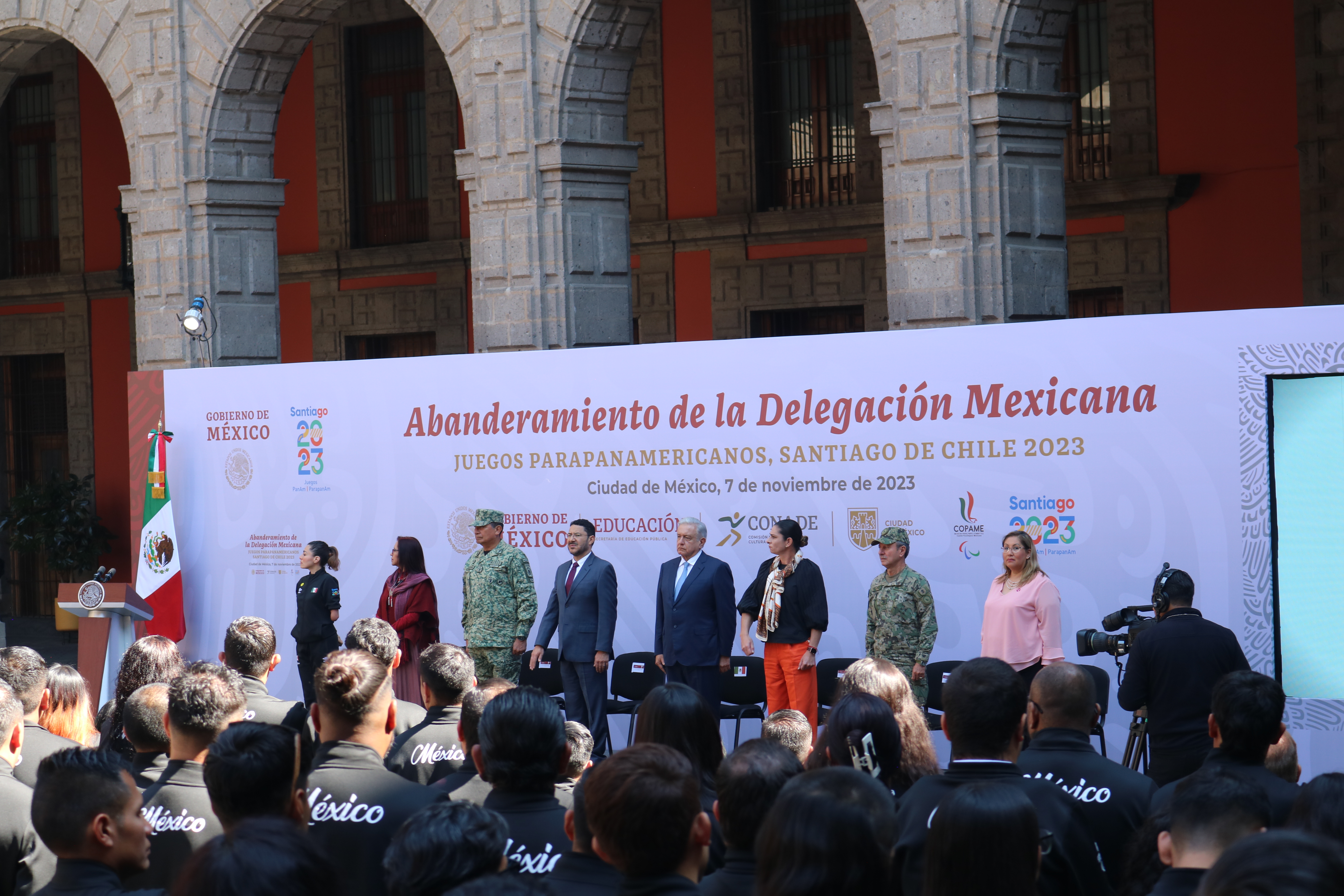 Foto: Andrea Cervántes / El presidente Andrés Manuel López Obrador apuntó al esfuerzo que realizan los para atletas nacionales que se saben reponer a incontables adversidades.