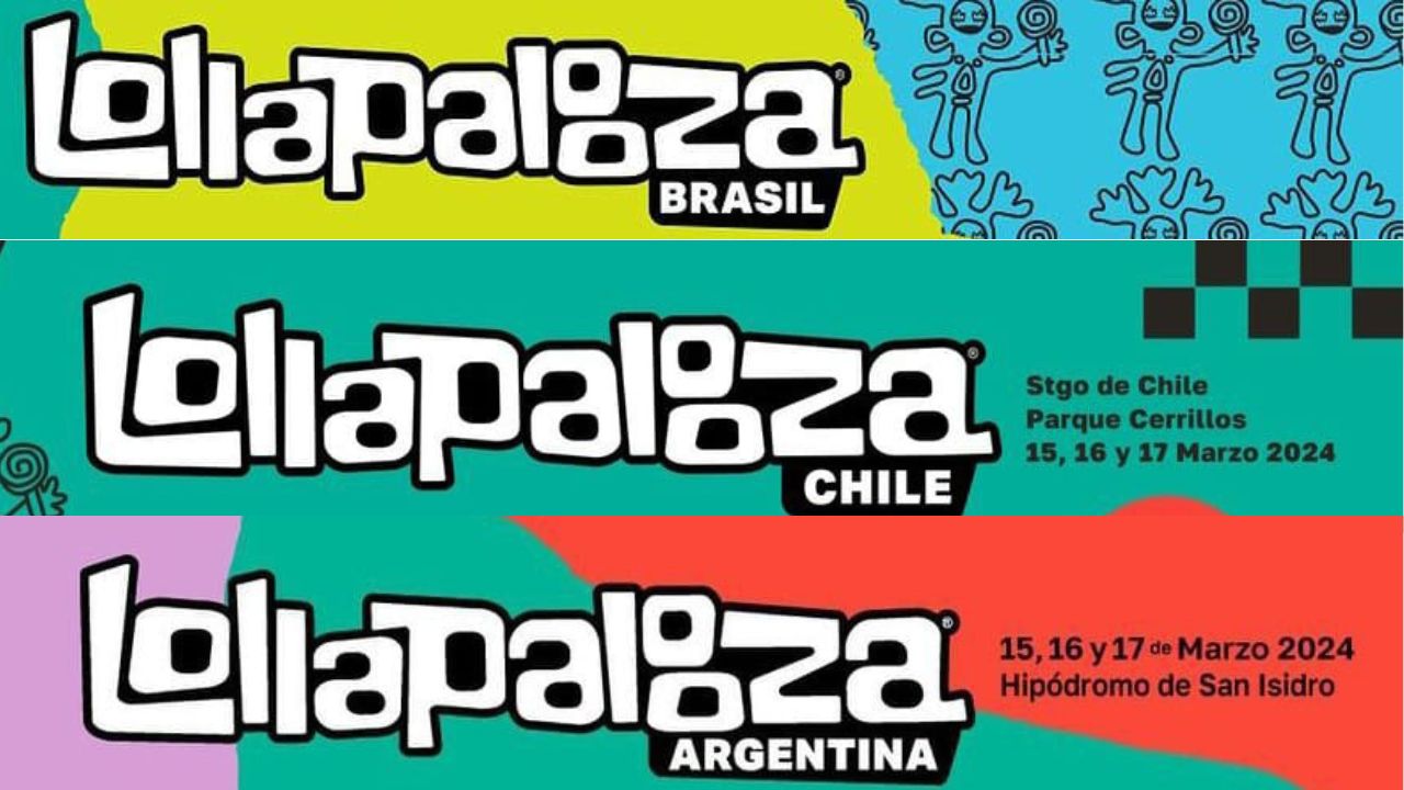 Foto:Lollapalooza|¡OMG! Lollapalooza revela su lineup para Argentina, Chile y Brasil; hay talento mexicano