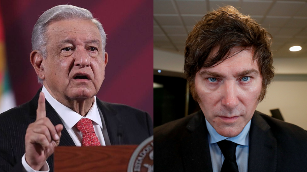 Javier Milei y AMLO