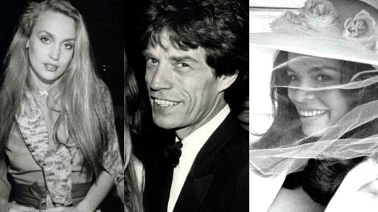 Bianca y Jerry Hall, fueron las dos únicas esposas del cantante de 80 años ,Mick Jagger de los Rolling Stones