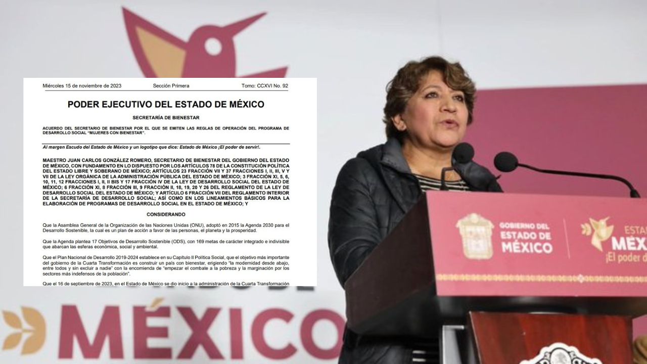 Los detalles se publicaron en la gaceta mexiquense y se informa que el recurso se entregará por una o dos veces