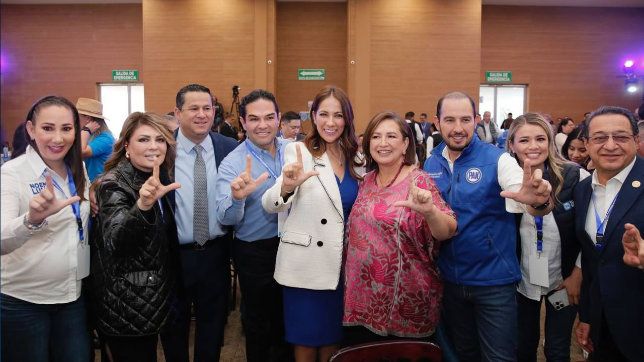 Reclama Marko Cortés cobertura desigual de medios hacia Xóchitl