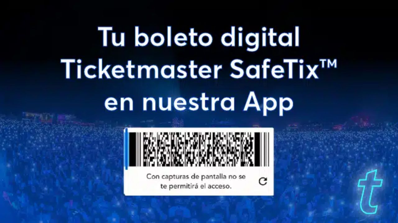 Safetix Ticketmaster boletos