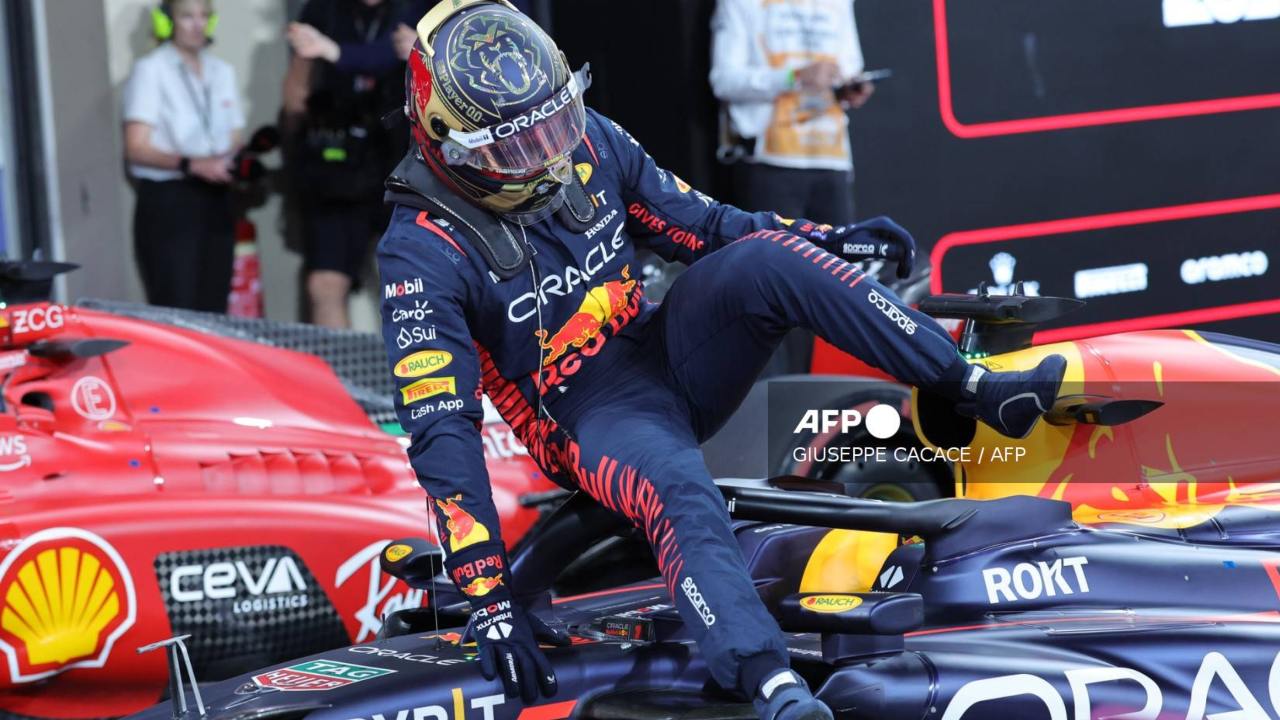 Max Verstappen (Red Bull) logró la 'pole position' al marcar el mejor cronometro en la clasificación del GP de Abu Dabi; 'Checo' saldrá 9no