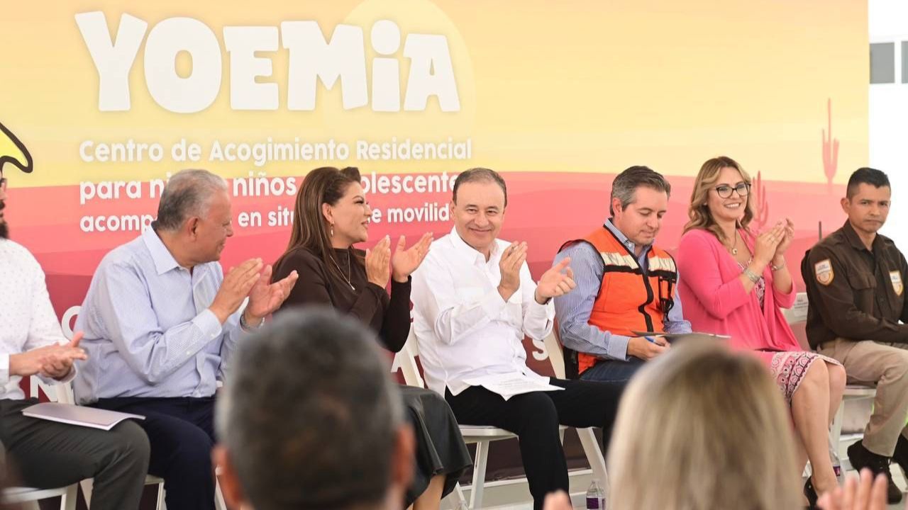 Inauguran de la mano del gobernador de Sonora el Centro de Acogimiento Residencial para Niñas, Niños y Adolescentes “Yoemia"