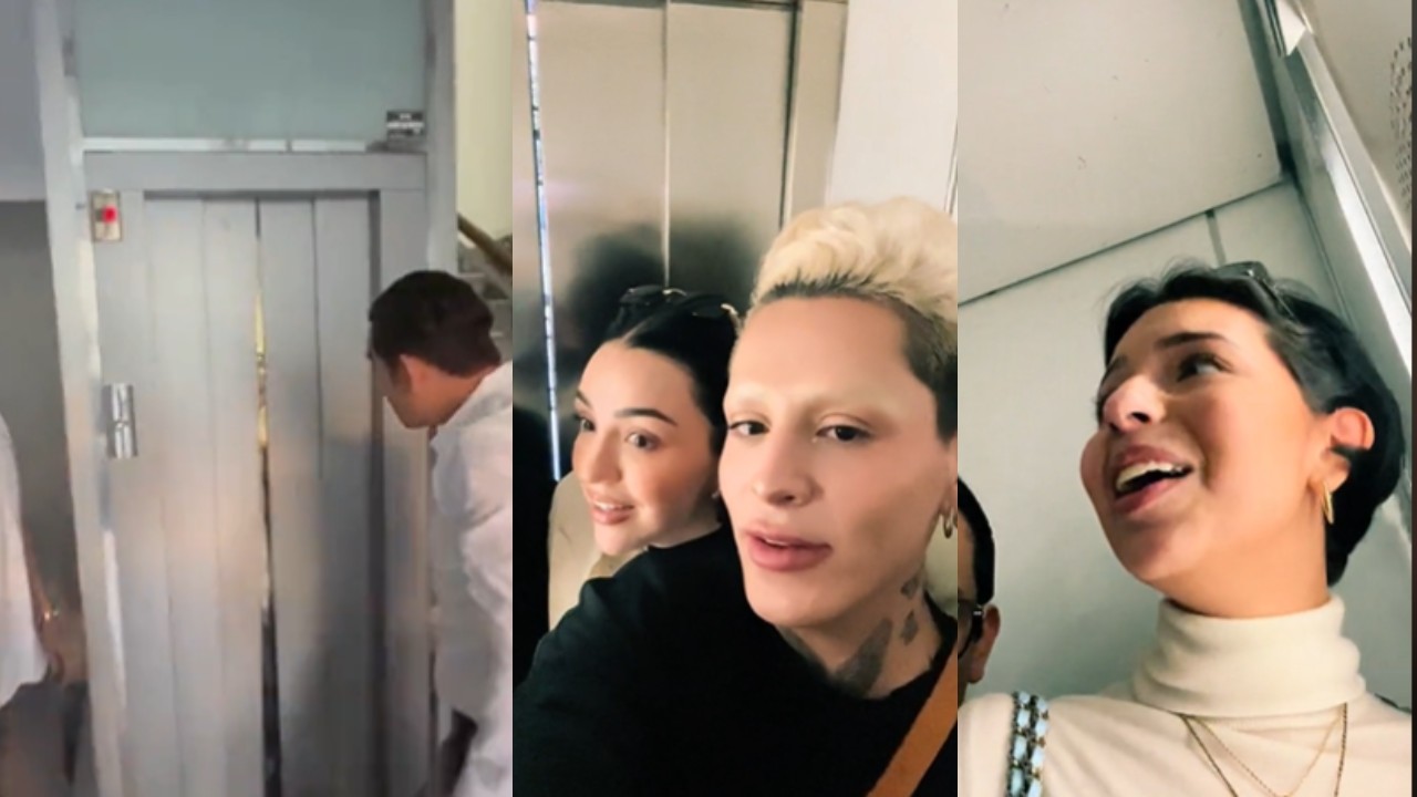 Ángela Aguilar y Kunno quedaron atrapados en un elevador, junto a otras personas, días previos a los Latin Grammy 2023