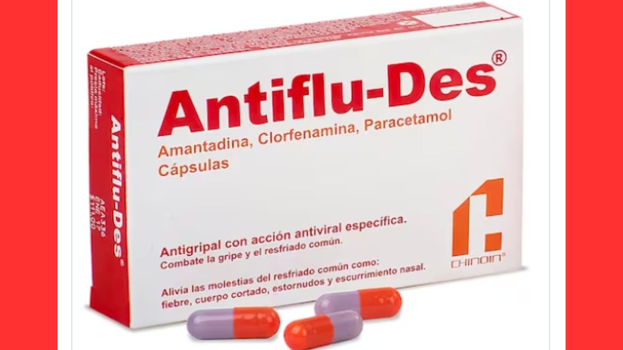 El consumo excesivo del Antiflu-Des podría causar severo problemas a nivel cerebral tras sus componentes.