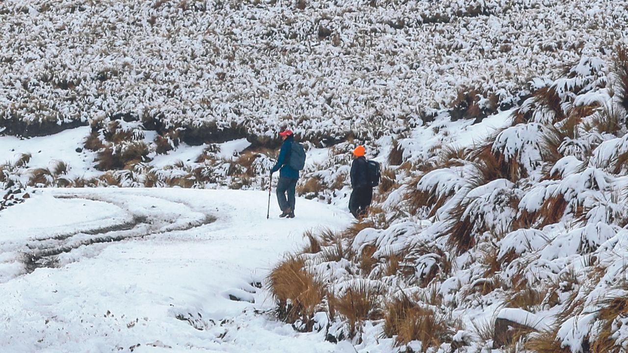 el Servicio Meteorológico Nacional (SMN) pronóstico temperaturas mínimas de -10 a -5 °C y ambiente gélido durante noche de hoy y la madrugada del miércoles en zonas de Chihuahua, Durango, Coahuila y Nuevo León