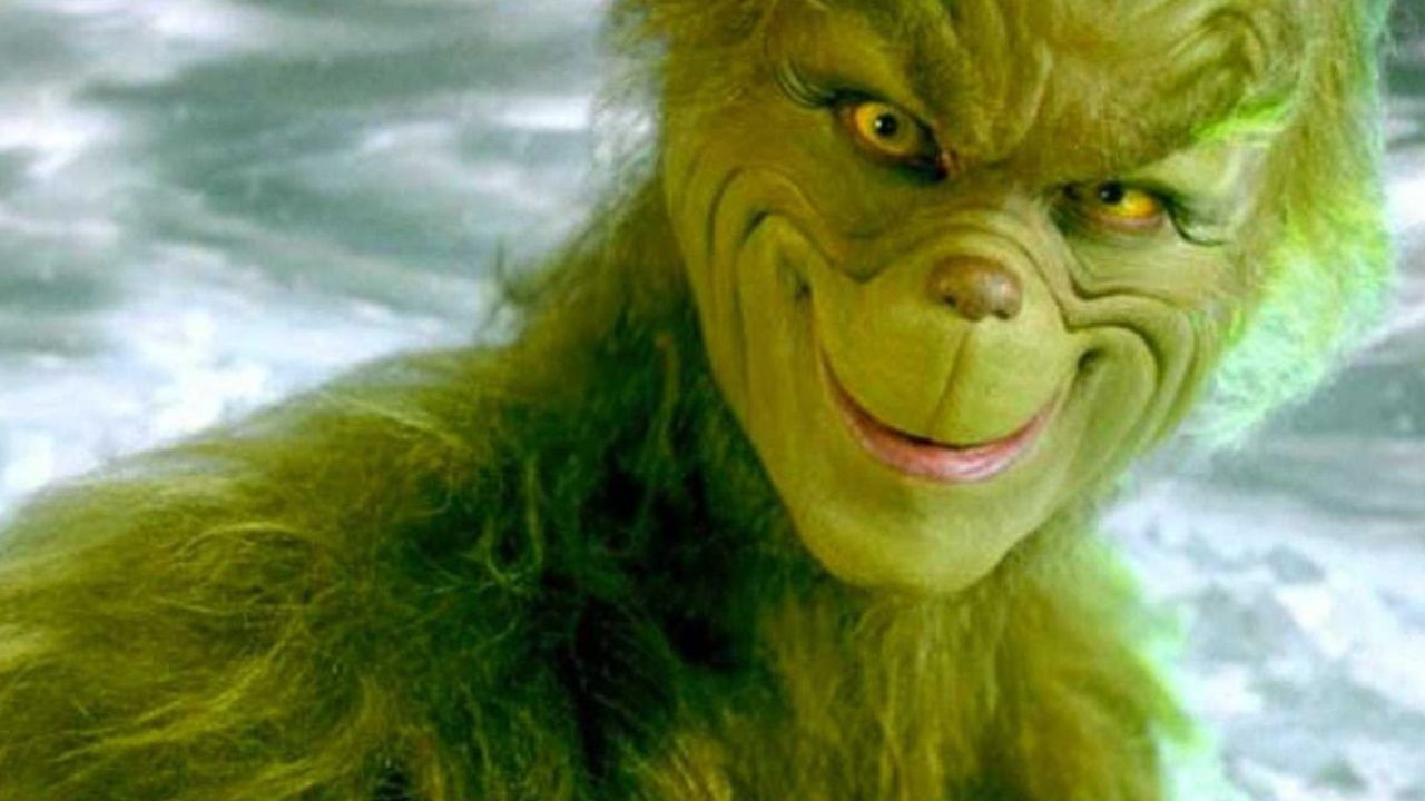 Jim Carrey como 'El Grinch" en la cinta de Ron Howard.