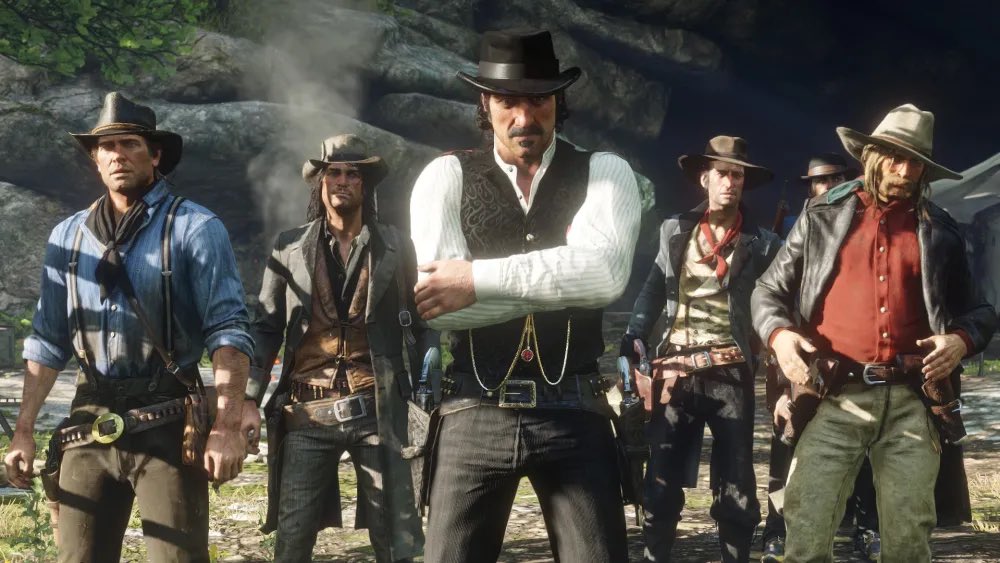 Fotograma de Red Dead Redemption II.