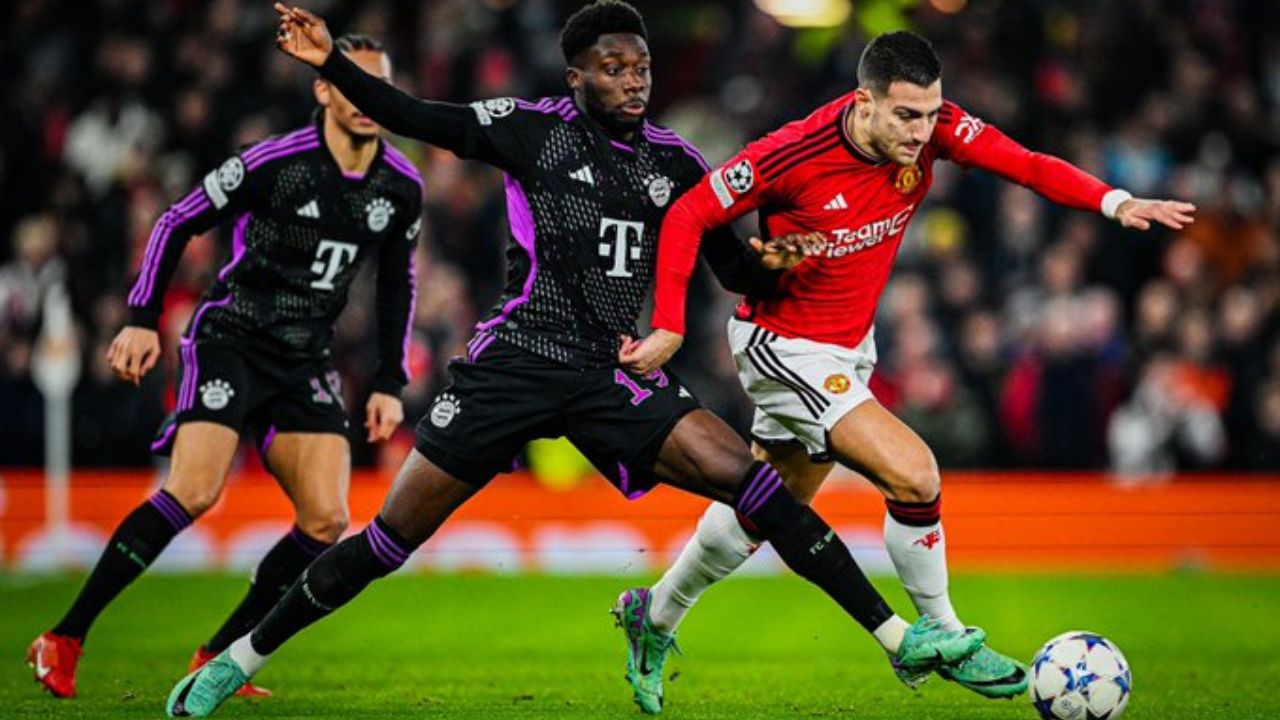 Bayern le pega 0-1 al Manchester United en Old Trafford en la Champions League