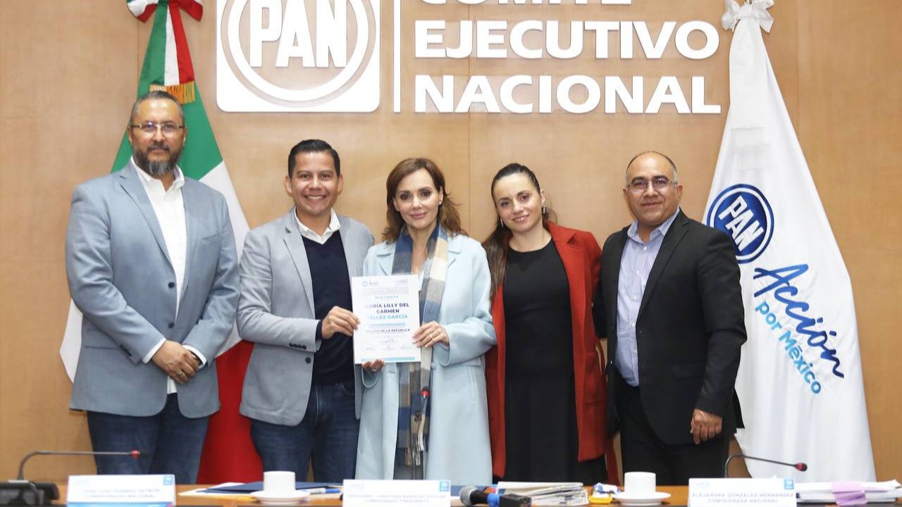 El PAN recibió el registro de Lilly Téllez como aspirante a una senaduría por el principio de Representación Proporcional y Mayoría Relativa