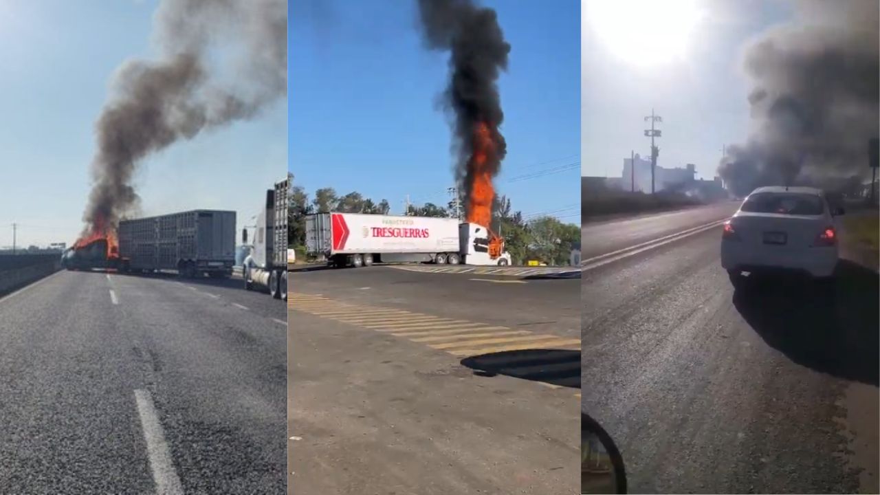 VIDEOS: Enfrentamiento entre GN y sujetos armados en Zapotlanejo provoca bloqueos