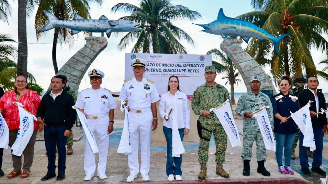 El Gobierno Municipal de Isla Mujeres, encabezado por Atenea Gómez Ricalde, dio inicio esta mañana al Operativo Vacacional Guadalupe