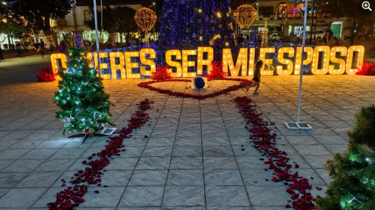 Foto:Facebook/Victoria Huitron Moreno|VIDEO: Mujer rompe estereotipos y pide matrimonio a su novio a lo grande