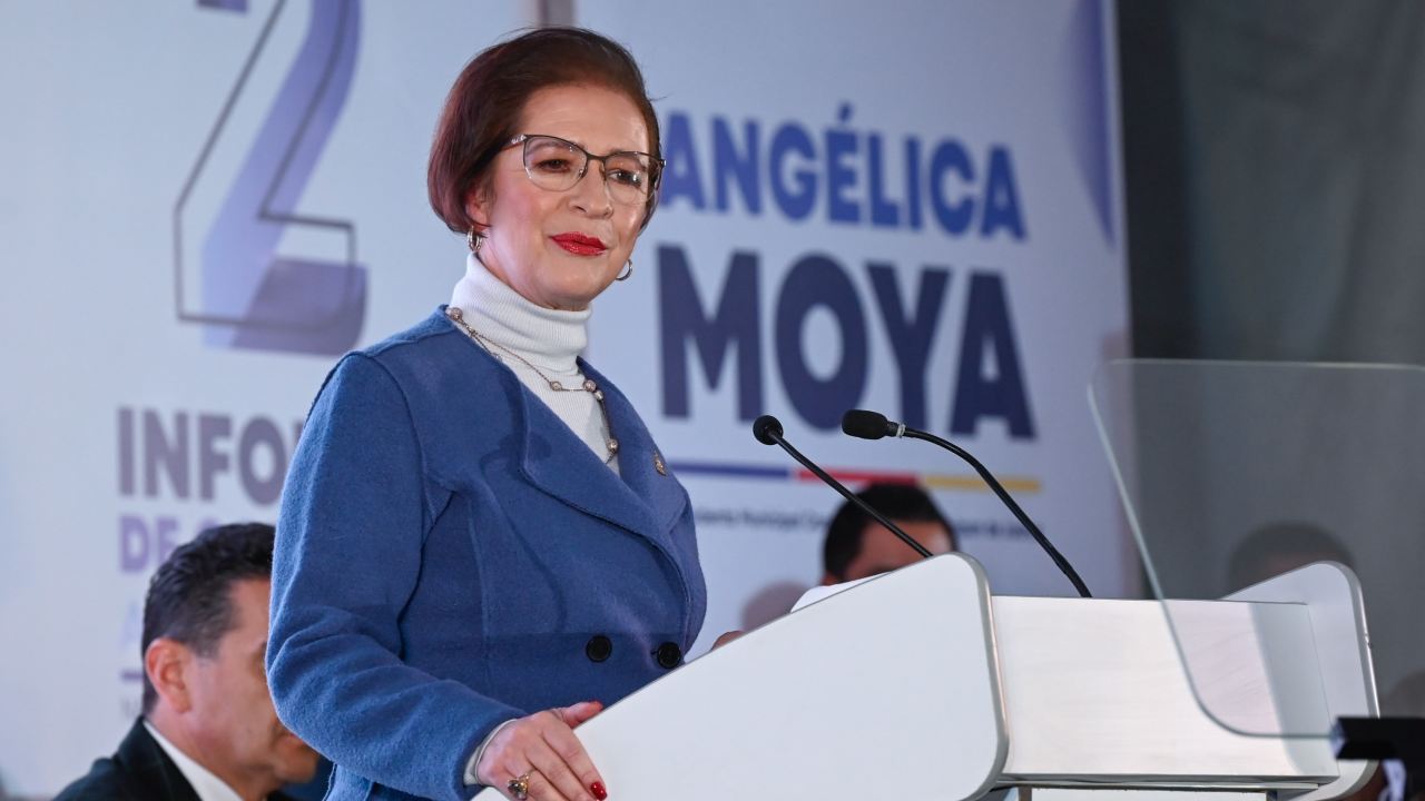 “Hoy tenemos un piso financiero más firme para recuperar Naucalpan”, aseguró Angélica Moya al rendir su Segundo Informe de Gobierno