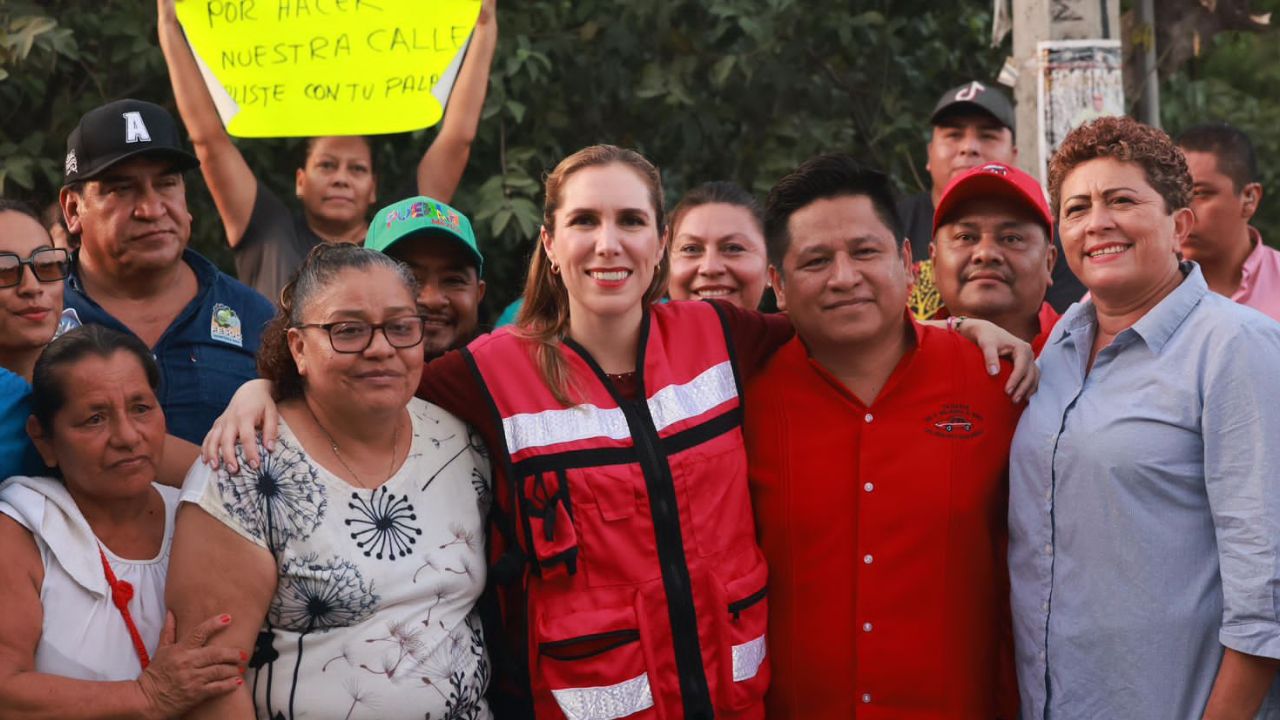 Atenea Gómez recalcó que este 2024 es el año de las grandes obras.