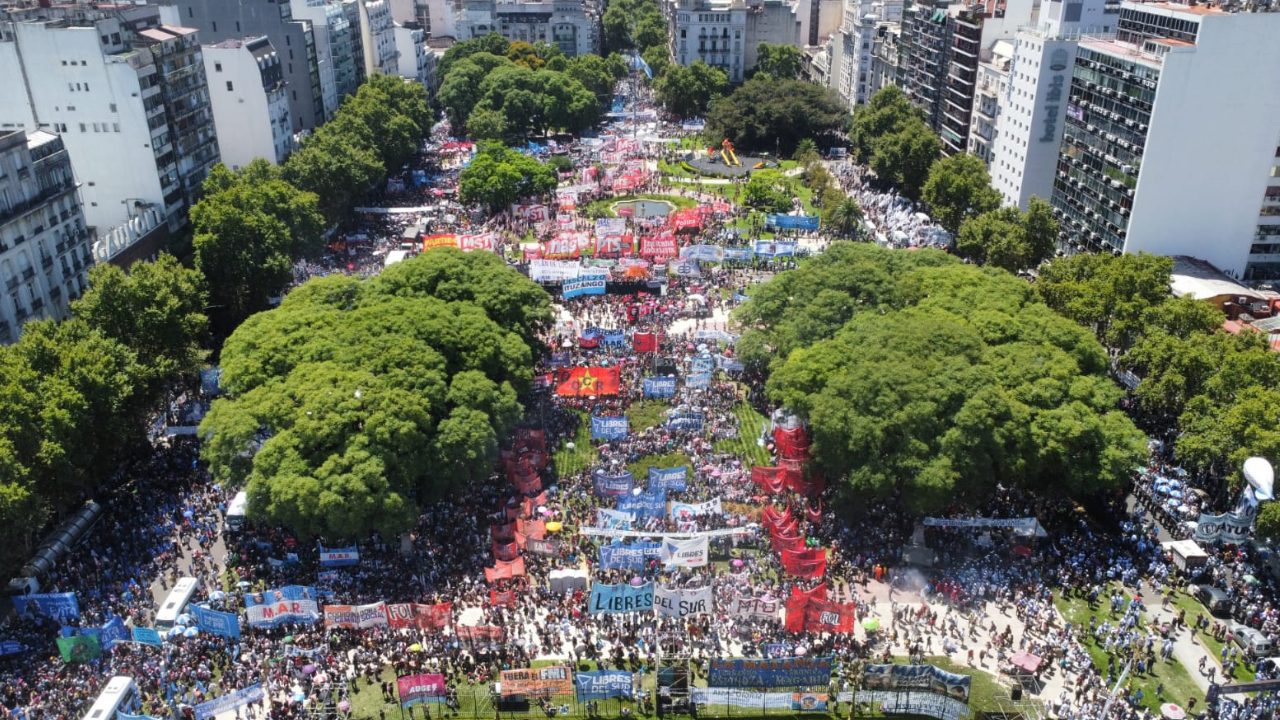 Paro nacional en Argentina