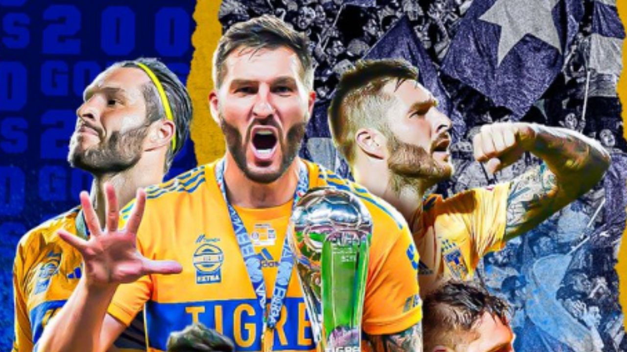 Foto:Tigres|Pierre Gignac alcanza los 200 goles al comienzo del Clausura 2024