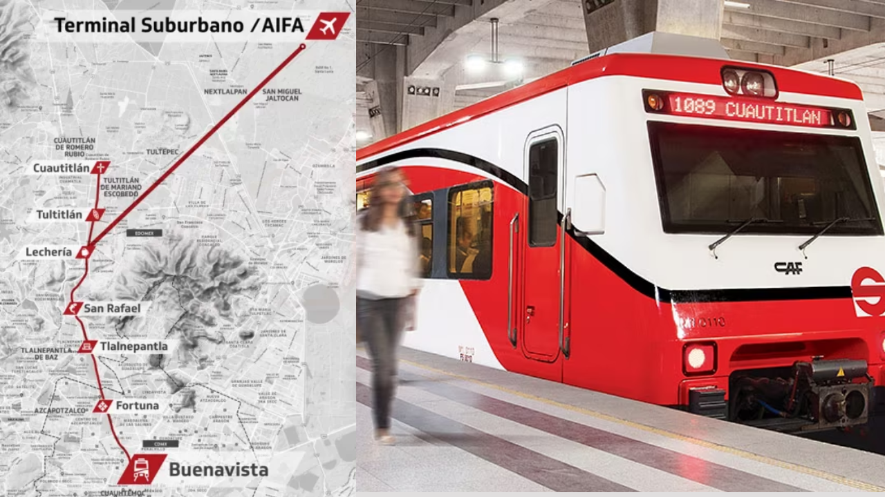 Fecha de inauguración del Tren Suburbano al AIFA