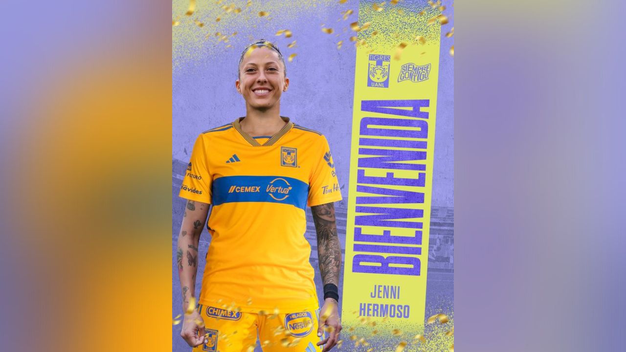 Jennifer Hermoso llega a los Tigres tras su paso por Pachuca