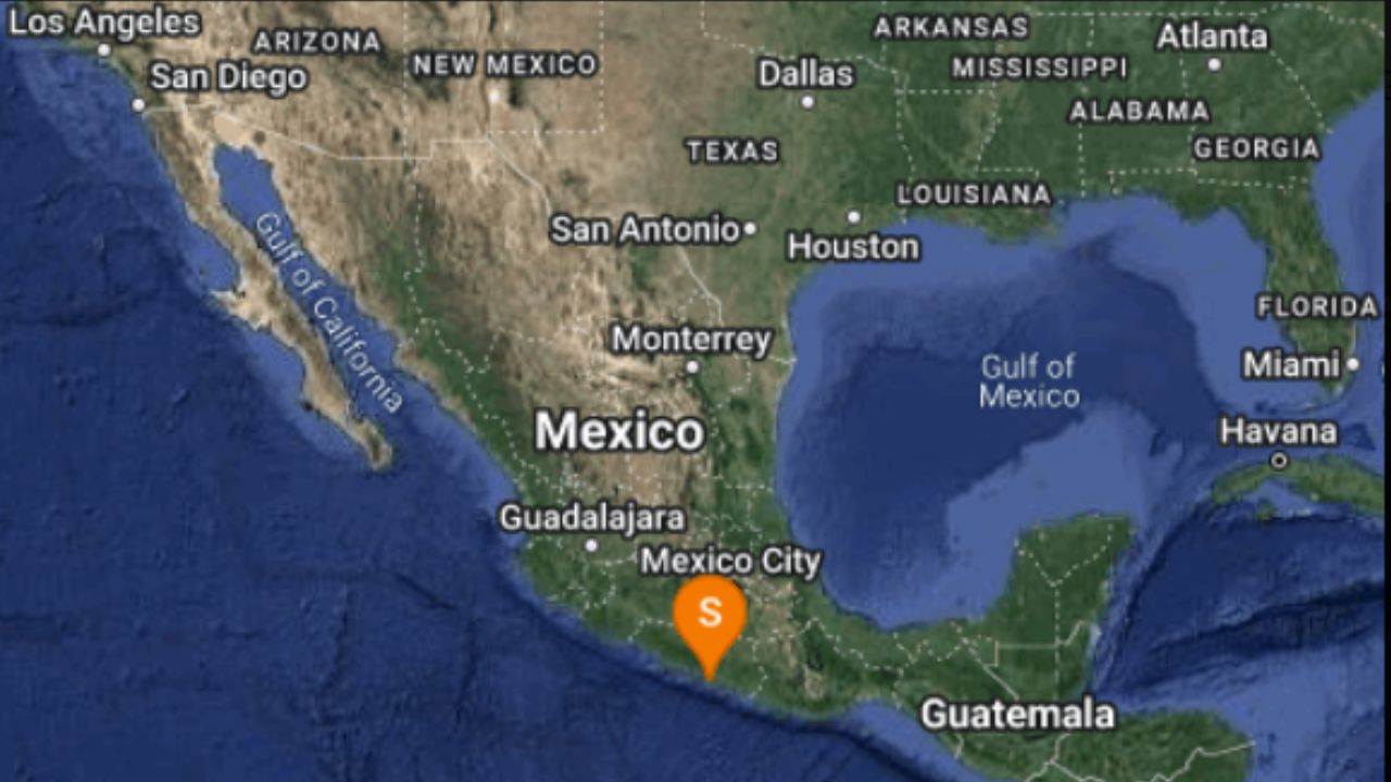 Foto:Sismologico Nacional|Se registra sismo de 4.8 en Acapulco, Guerrero