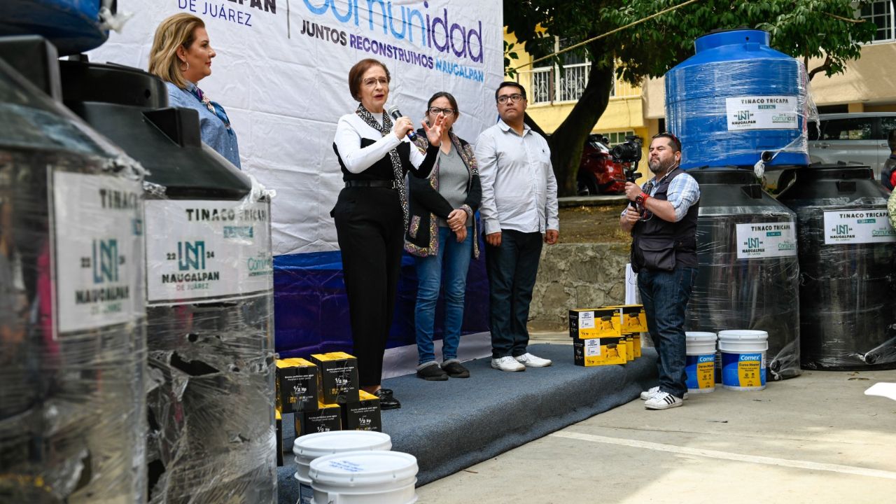 Tinacos y bombas de agua contribuyen a mitigar los efectos de la crisis hídrica que enfrenta el municipio y la entidad