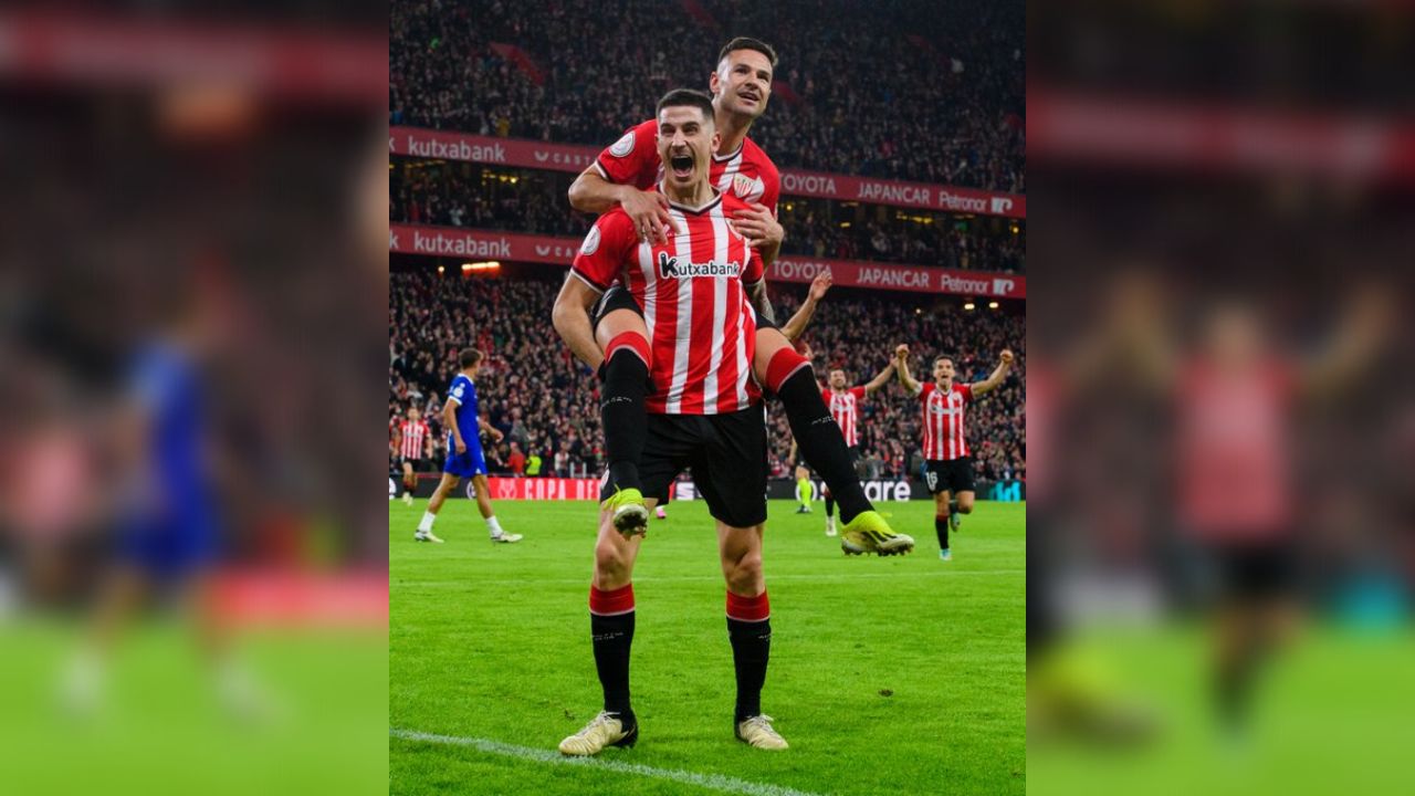 Athletic Club de Bilbao golea al Atlético de Madrid y se instala en la Final de la Copa del Rey