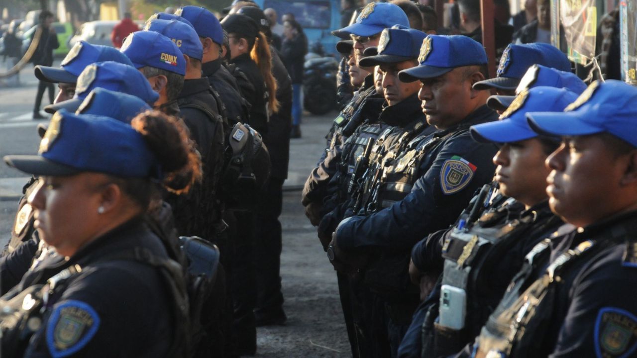 Refuerzos. La Secretaría de Seguridad Ciudadana destinó más de 13 mil elementos para la celebración del 14 de febrero.