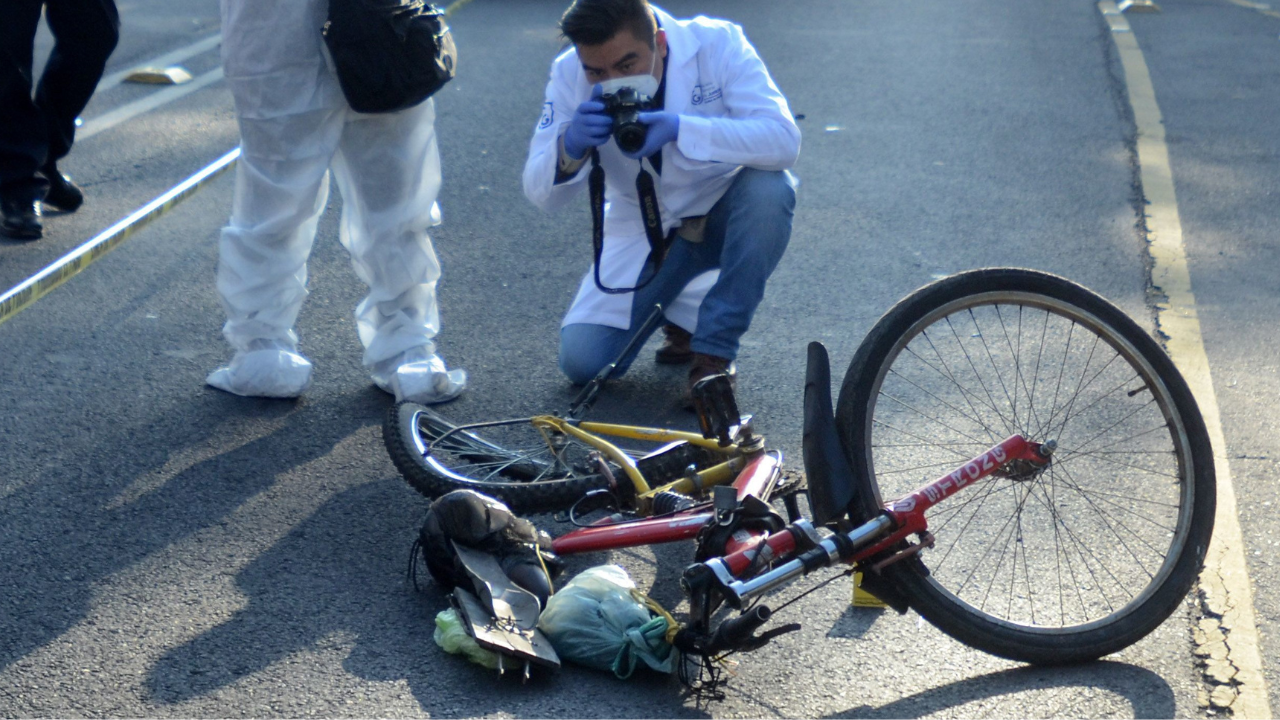 Ciclista tropellado en Vallejo