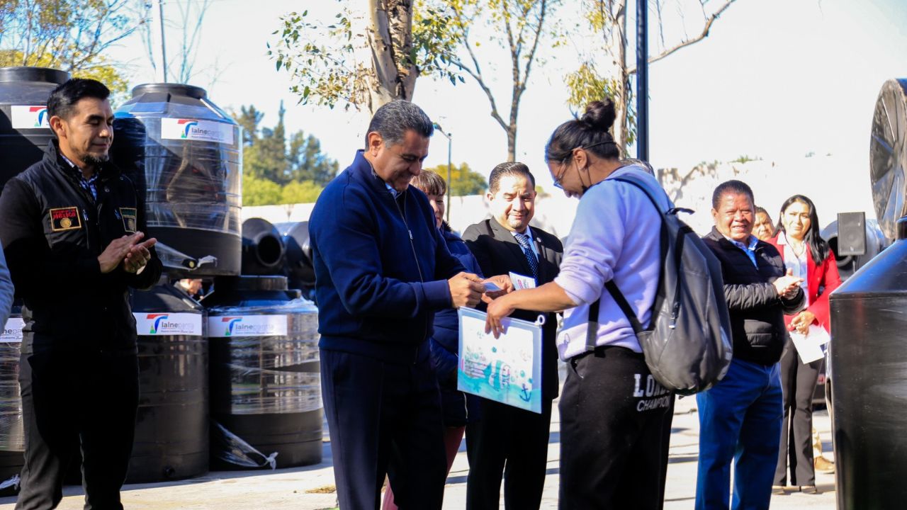 Destacó que se realizó un estudio técnico el cual indica en qué partes del municipio se tiene mayor desabasto de agua