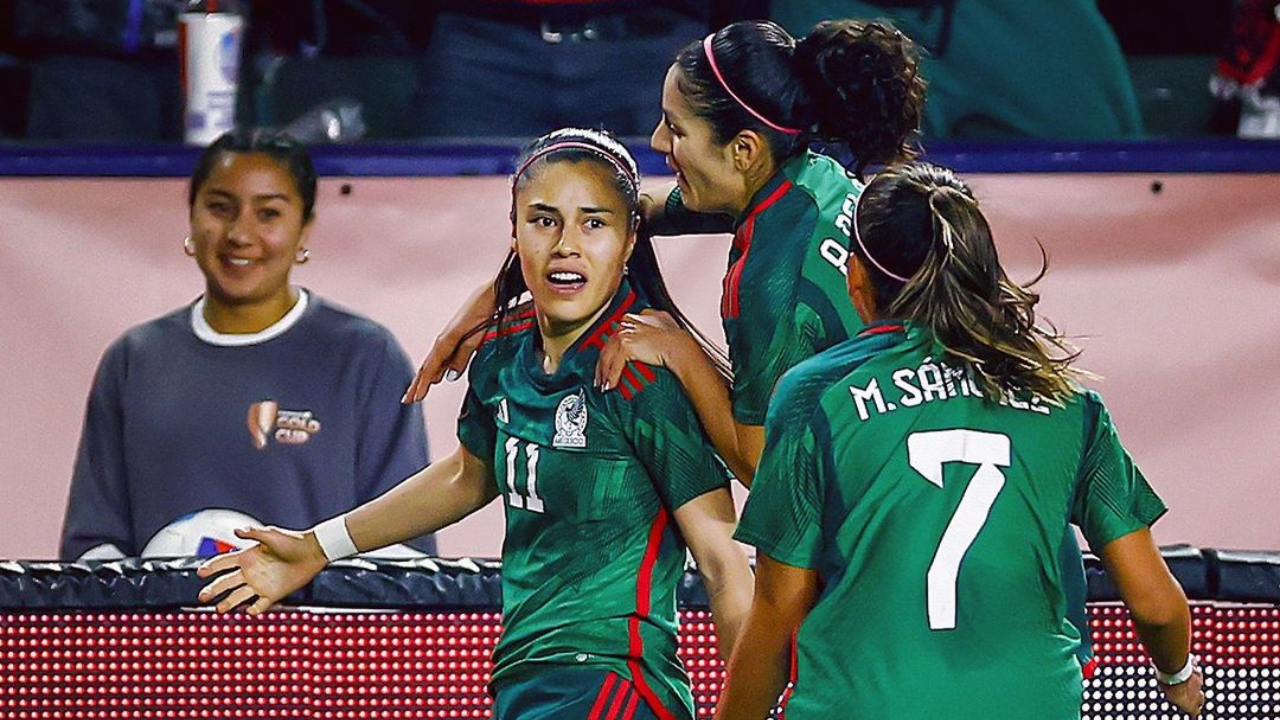 México femenil se impone ante EU