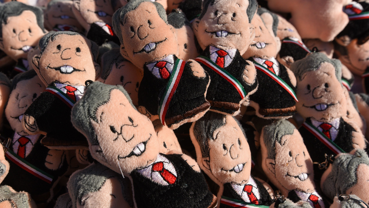 Peluches AMLO