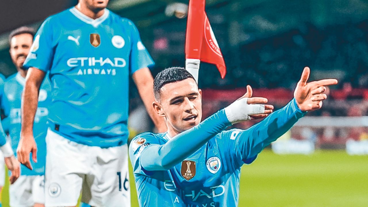 En un plano individual y tras ser la figura del partido, Phil Foden se mostró feliz con su actuación