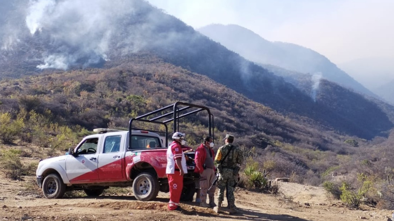 Fallecen comuneros en incendio en Oaxaca