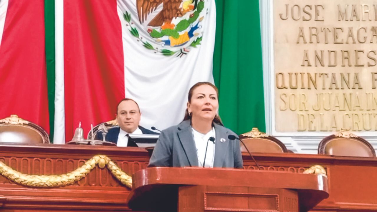 Objetivo. La diputada Polimnia Romana Sierra dijo desde tribuna que darán atención oportuna para el cáncer infantil.