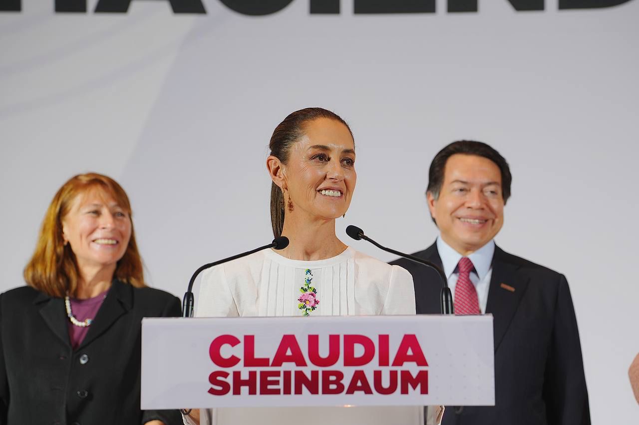 Morena, a través de su dirigente, Mario Delgado, impugnará la orden del INE de modificar spots de campaña de Claudia Sheinbaum