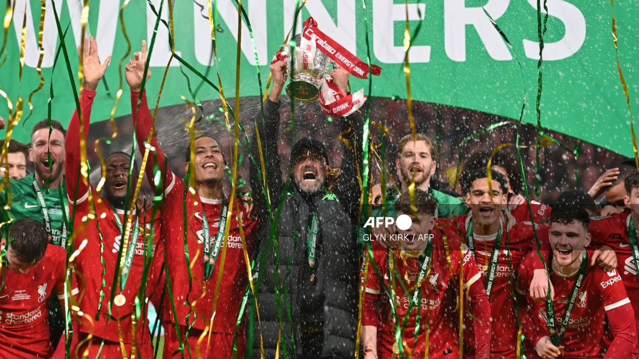 Liverpool se corona por décima vez campeón de la Carabao Cup ante el Chelsea