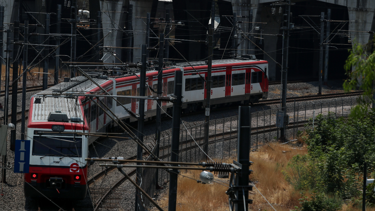 Cuerpo en Tren Suburbano