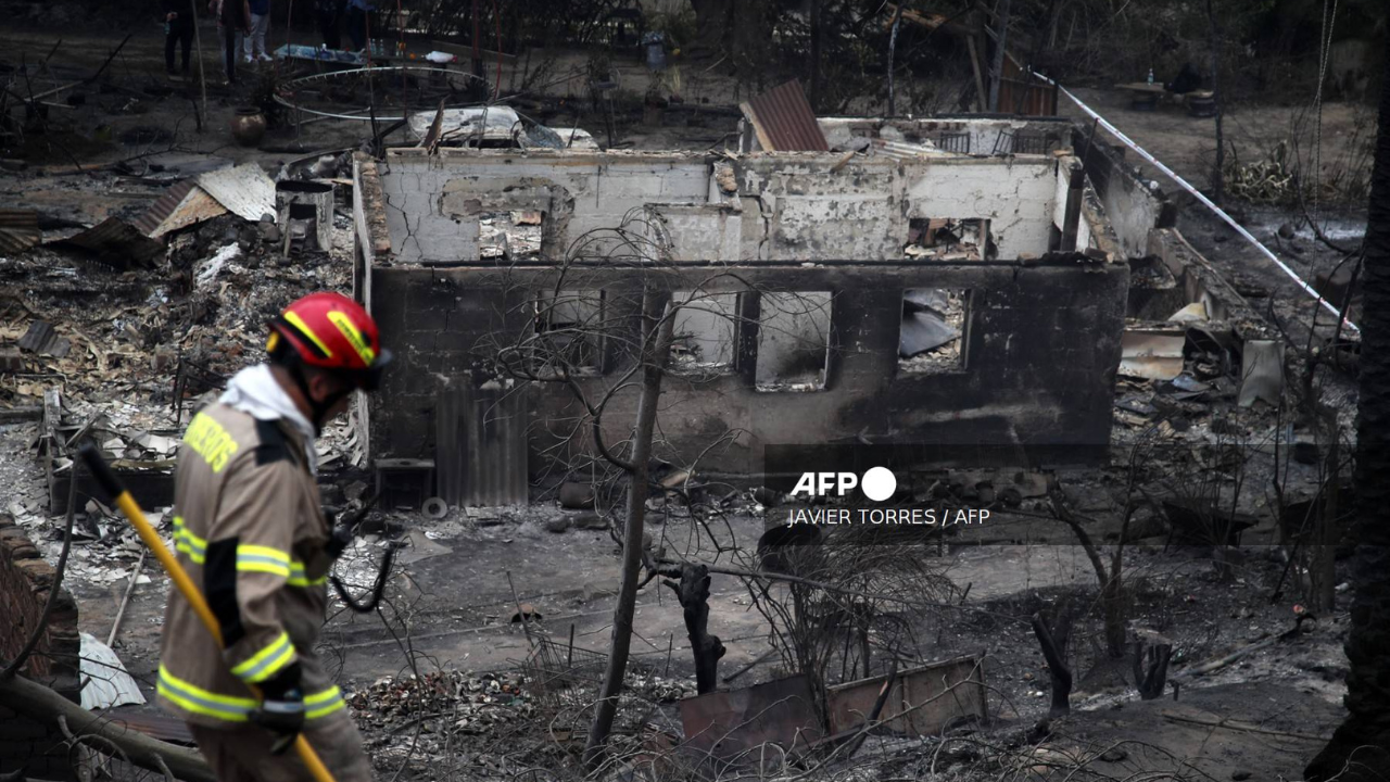 Incendios en Chile