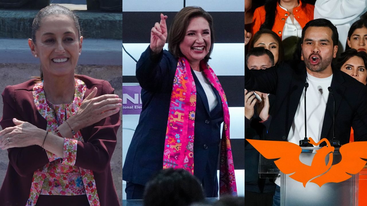 El INE aprobó los registros de las candidaturas presidenciales de Claudia Sheinbaum, Xóchitl Gálvez y Jorge Álvarez Máynez.