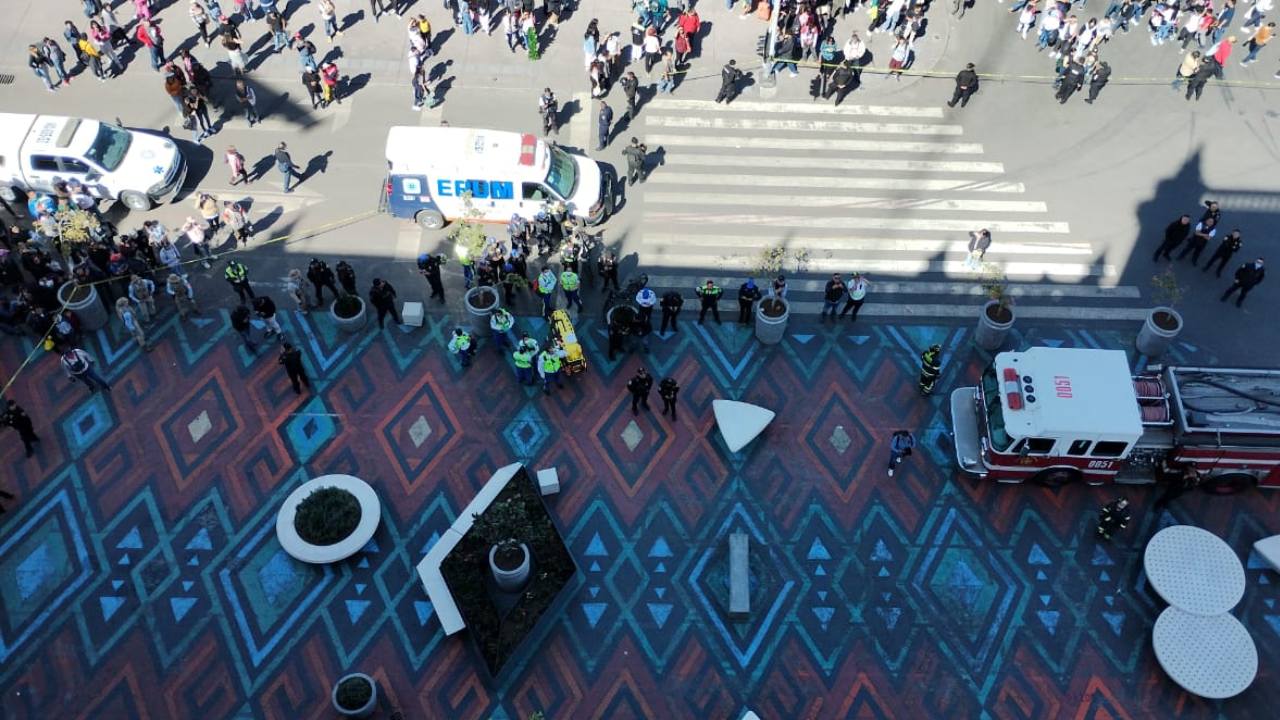 Durante la tarde de este sábado 3 de febrero, un hombre amenazó con arrojarse desde el Edificio de Gobierno de la Ciudad de México