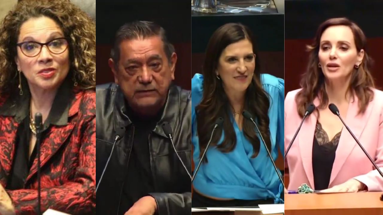 Entre acusaciones de “tamaleras, verduleras” y “corruptas”, debate en el Senado