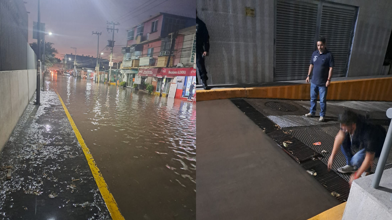 Fuga de agua en Tultitlán