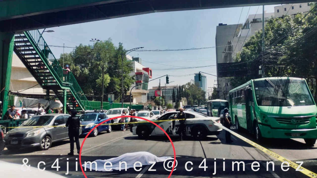 Hombre se avienta de puente en AO