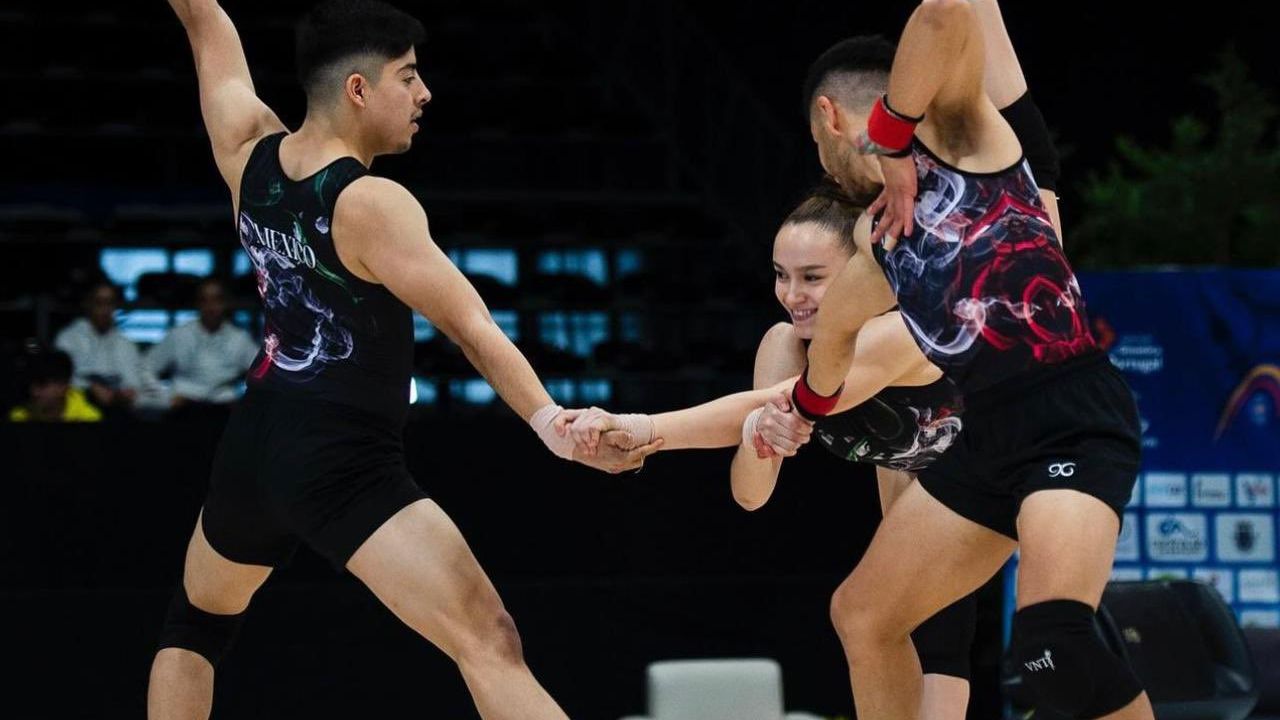 Elizabeth Quintero y Mario Nava se consagraron campeones dentro del Abierto Internacional de Cantanhede, Portugal, en la categoría de dueto mixto con un total de 18 mil puntos a su favor