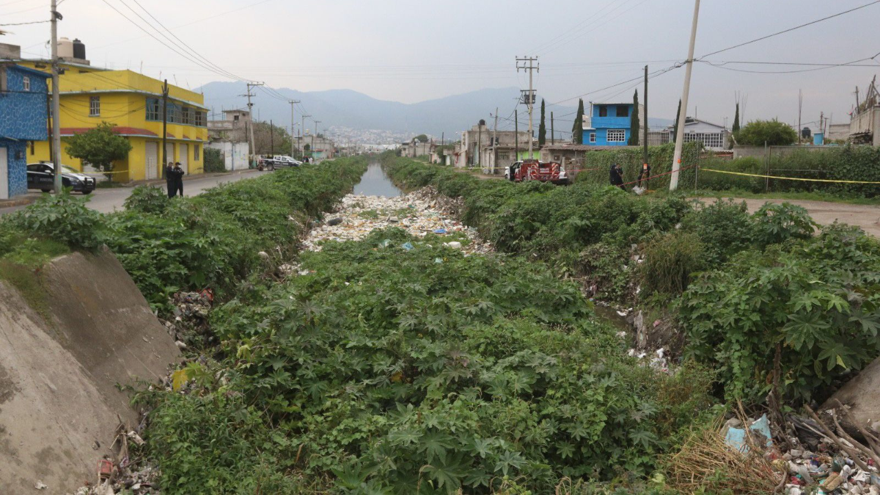 Hallan piernas mutiladas en Ecatepec