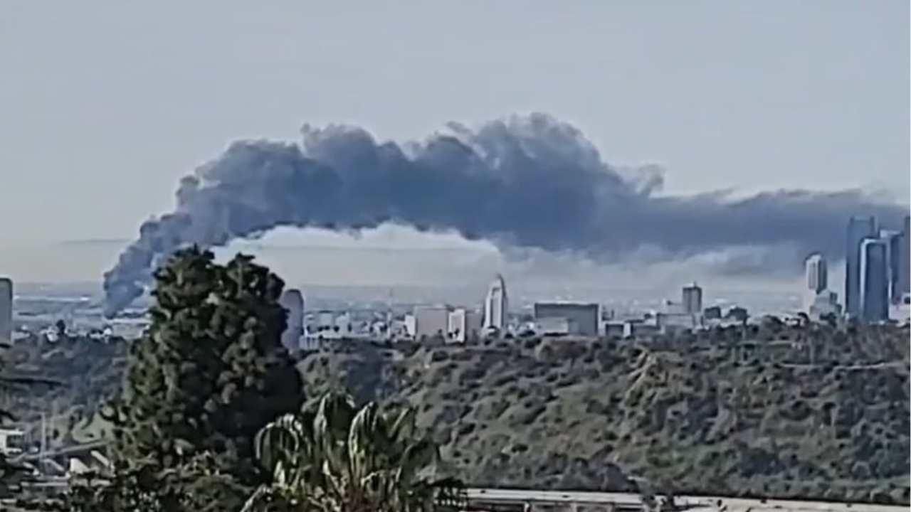 Incendio en fábrica de cannabis en Los Angeles